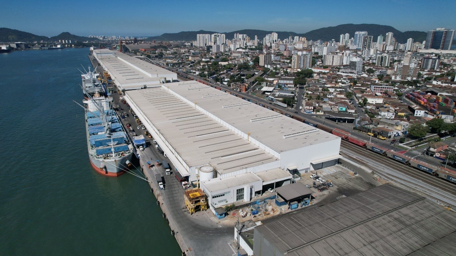 Suzano Alcança Novo Marco Histórico com Exportação de 5,8 Milhões de Toneladas de Celulose pelo Porto de Santos