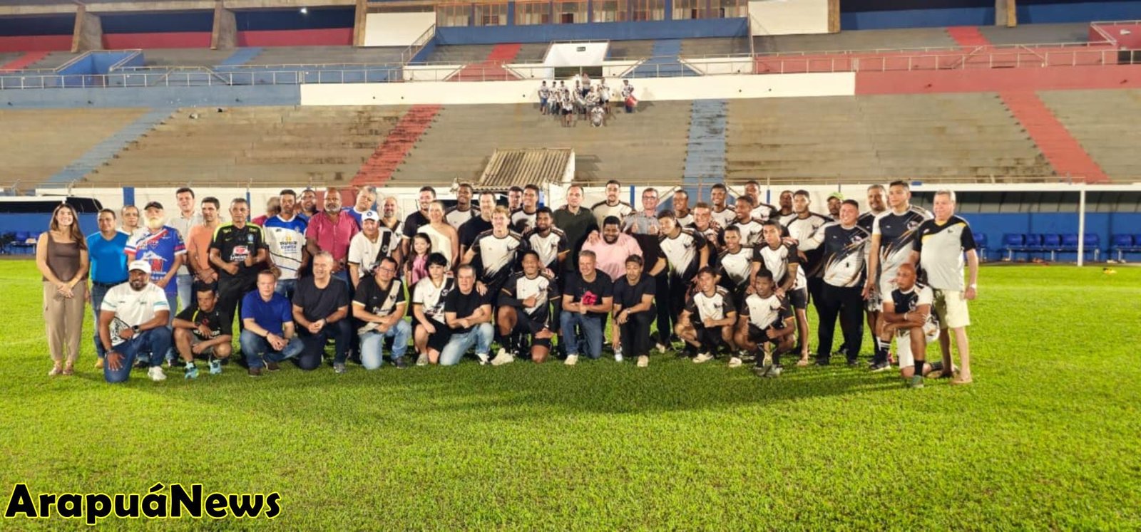 Prefeitura de Três Lagoas inaugura nova iluminação em LED no Estádio Madrugadão