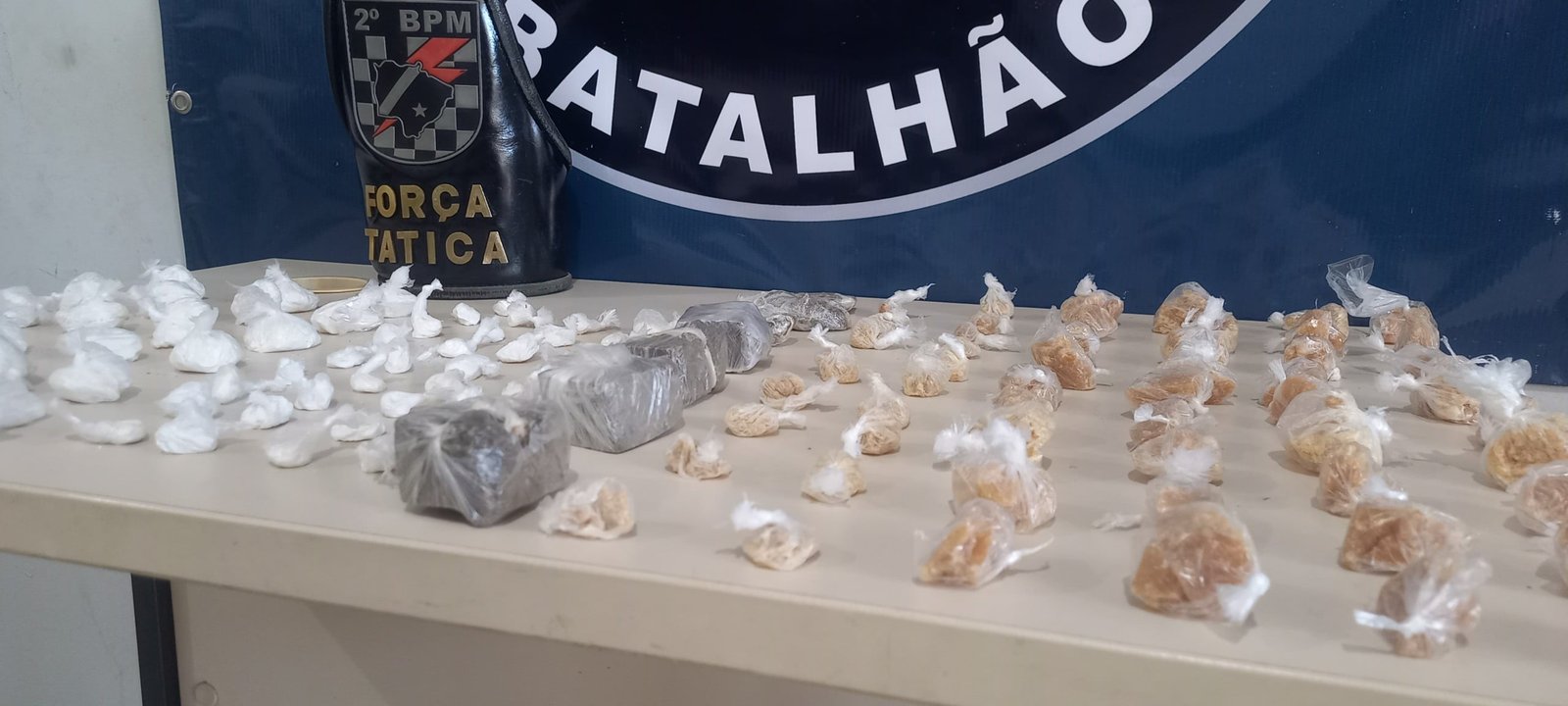 Ação da Força Tática em Três Lagoas resulta em prejuízo de R$10 mil ao tráfico de drogas