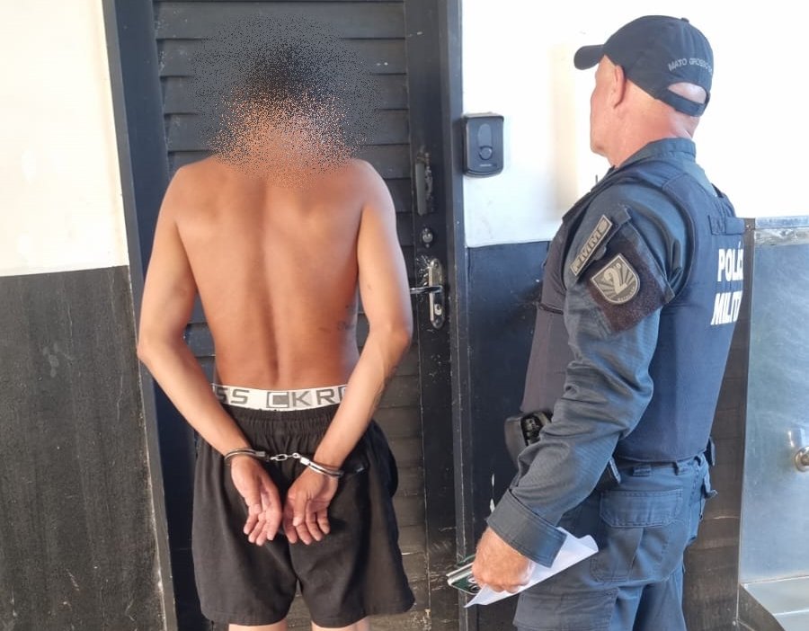 Homem é preso por violência doméstica após agredir mulher em Três Lagoas