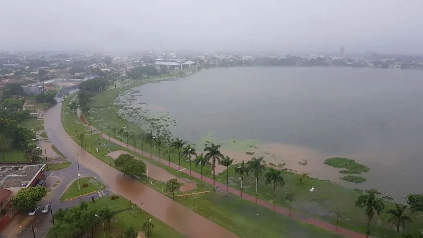 Chuvas em Três Lagoas: Volume atinge 200mm em dois dias, superando em sete vezes o previsto para junho