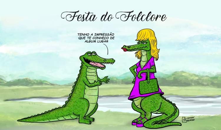 Charge: A Festa do Folclore!