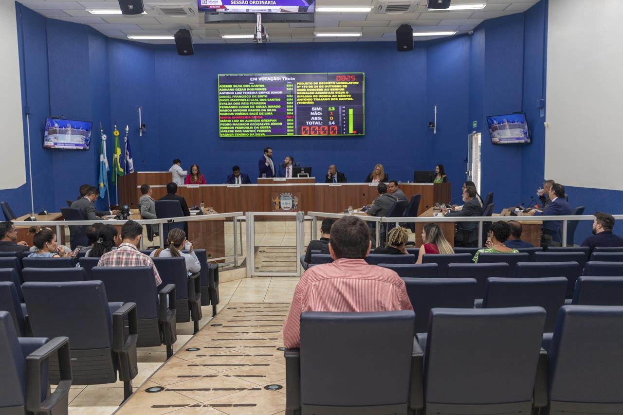 Câmara de Três Lagoas aprova Seminário sobre programa estadual de regularização fiscal em sessão antecipada