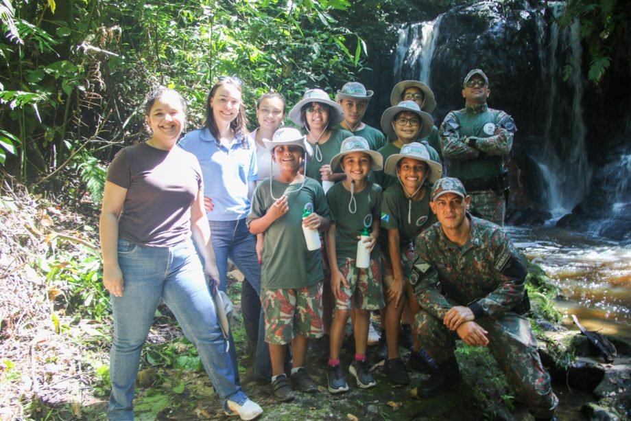 Patrulha Florestinha: Jovens vivenciam educação ambiental no Parque do Pombo