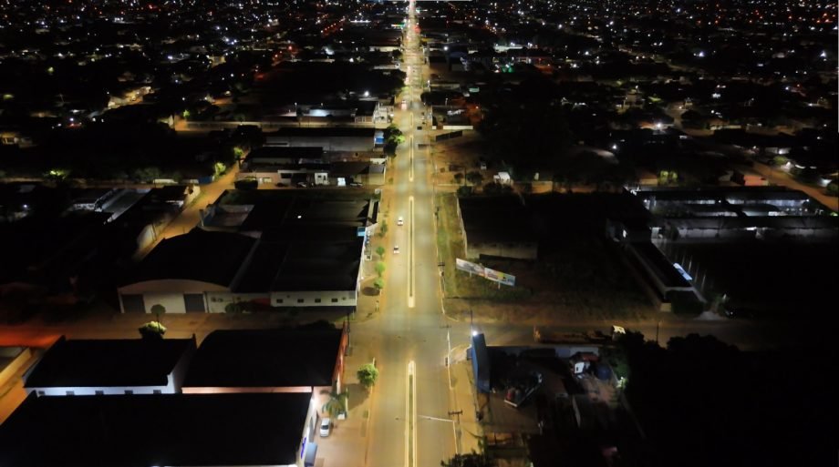 Programa Brilha Três Lagoas moderniza a iluminação de mais de 14 mil pontos na cidade