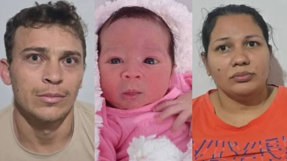 Bebê sequestrada em Campo Grande é encontrada no Paraguai; casal de brasileiros é preso