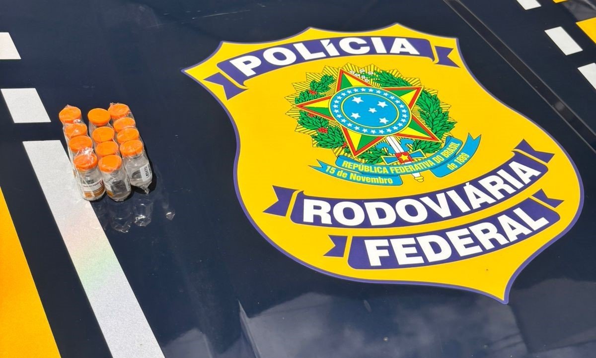 PRF Confisca Remédios em Três Lagoas, MS