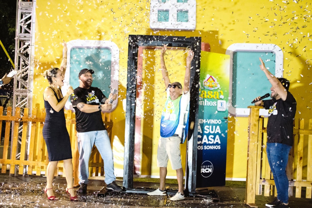 Aposentado de Três Lagoas ganha 'A Casa dos Sonhos' em promoção e realiza o sonho da casa própria