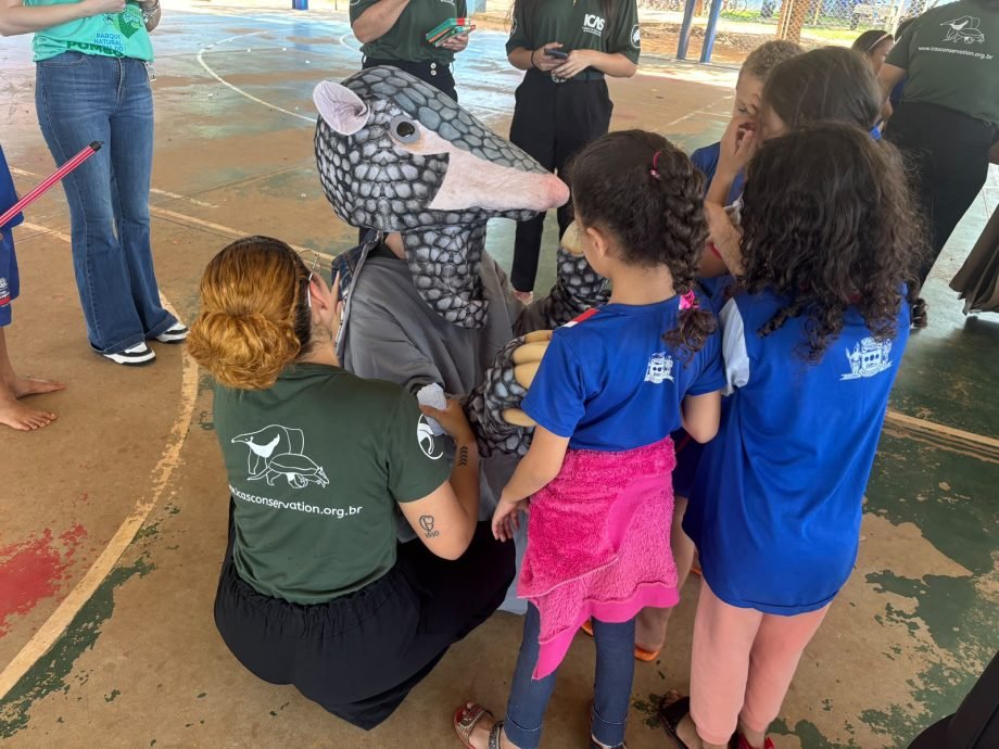Prefeitura de Três Lagoas Impulsiona Educação Ambiental e Comemora o Dia do Tatu-Canastra com Alunos da Rede Municipal