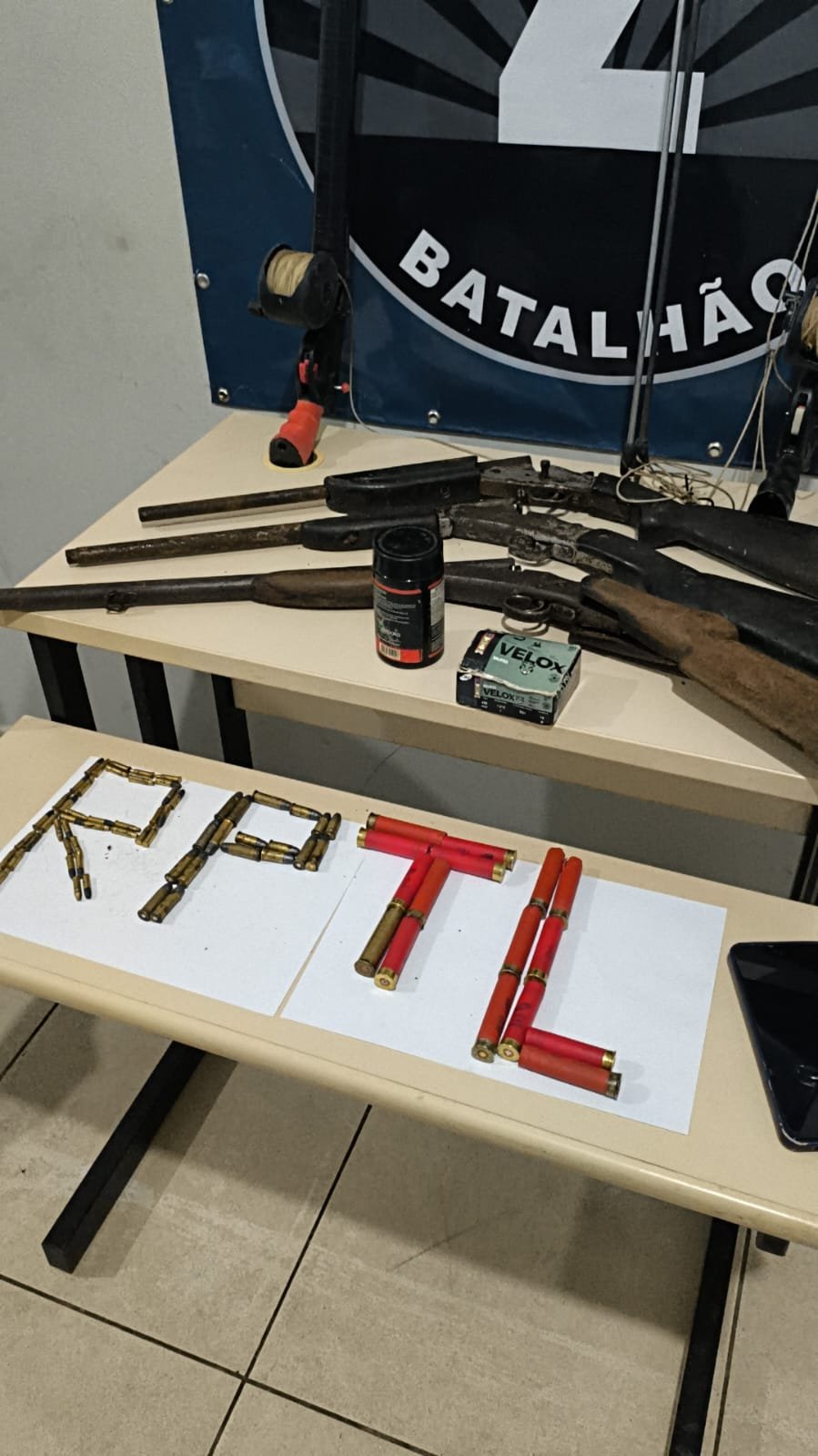 Militares da Rádio Patrulha prendem dupla em patrulhamento ostensivo na BR-262