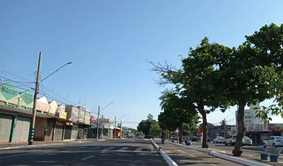 Três Lagoas terá segunda-feira de calor, sol e chance de chuva
